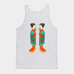 Twin Geisha Tank Top